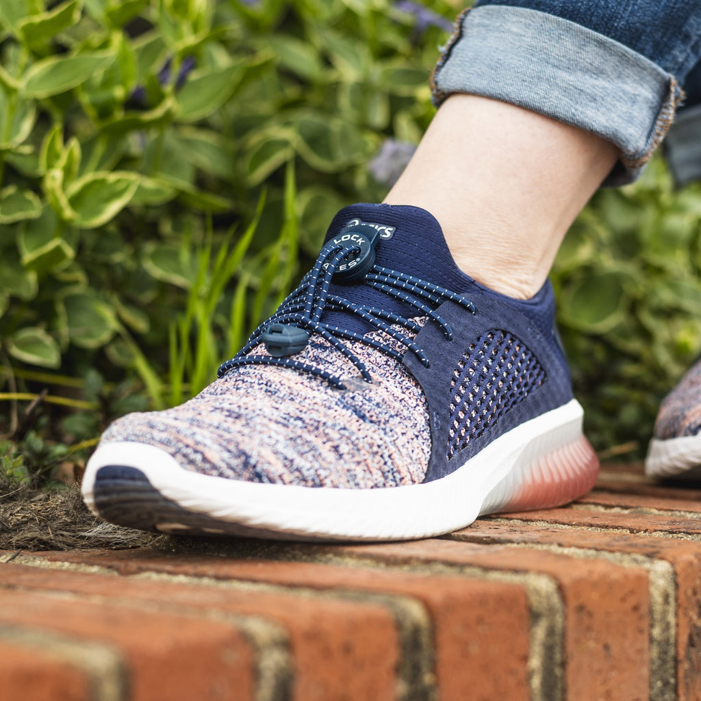 Lock Laces, Navy No Tie Shoelaces