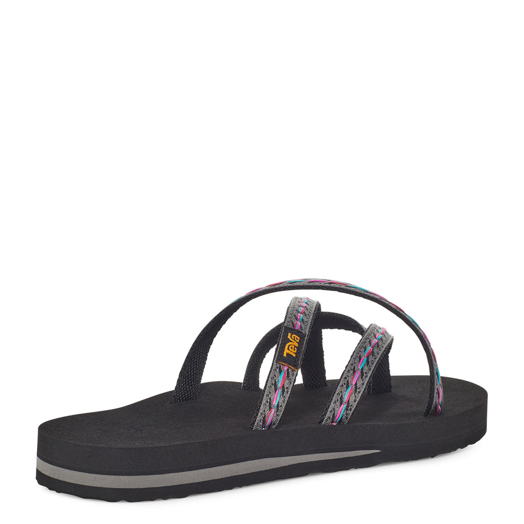 Women's Teva Olowahu Sandal FELICITAS BLACK 6840-FBLCK
