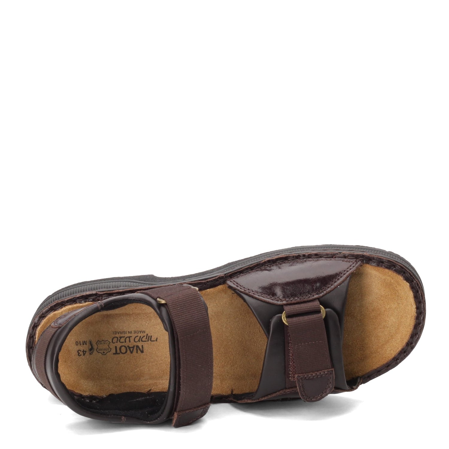 Peltz Shoes  Men's Naot Andes Sandal WALNUT 69048-301