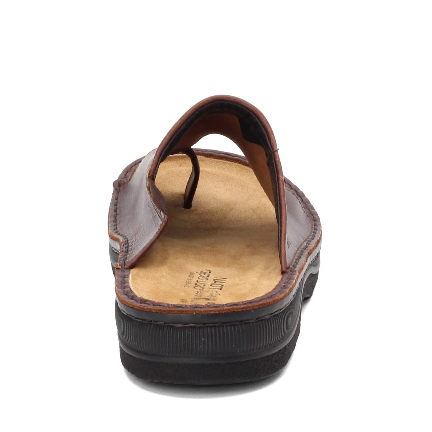 Peltz Shoes  Men's Naot Mt Louis Sandal Brown 69801-739