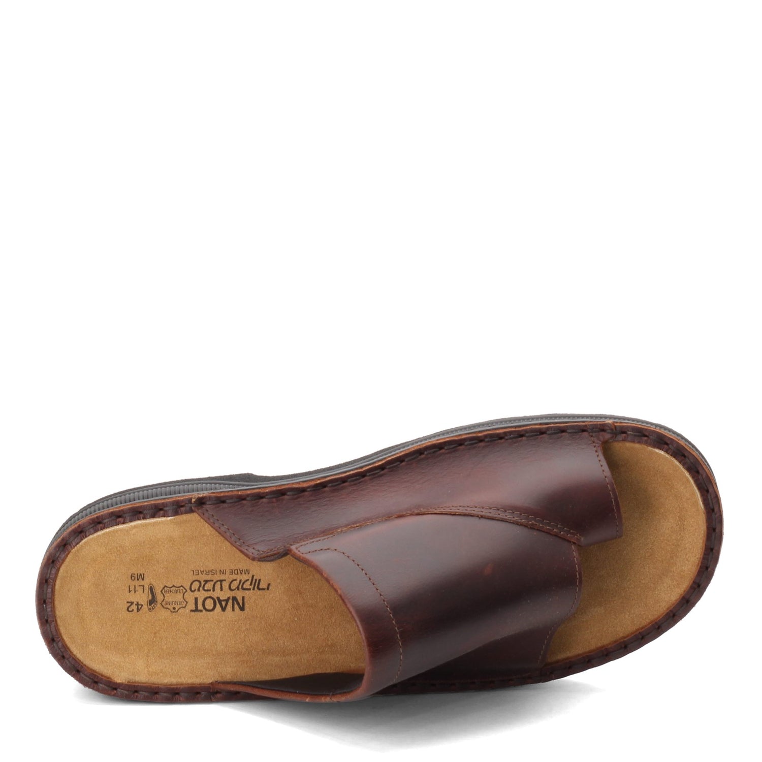 Peltz Shoes  Men's Naot Mt Louis Sandal Brown 69801-739