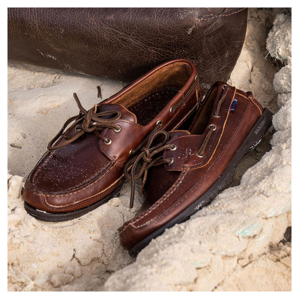 Men's Sebago Schooner Boat Shoe BROWN GUM 7000GD0 925