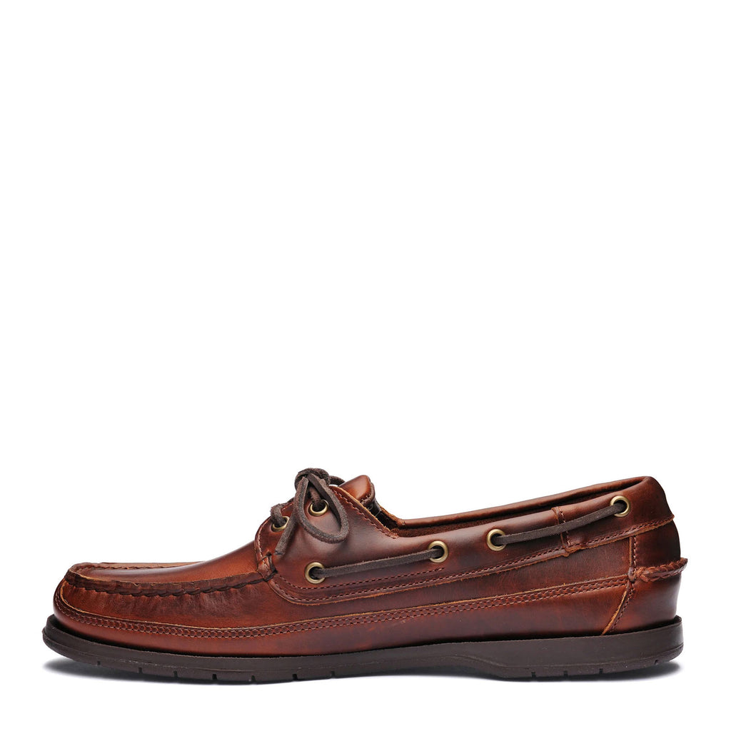 Men's Sebago Schooner Boat Shoe BROWN GUM 7000GD0 925