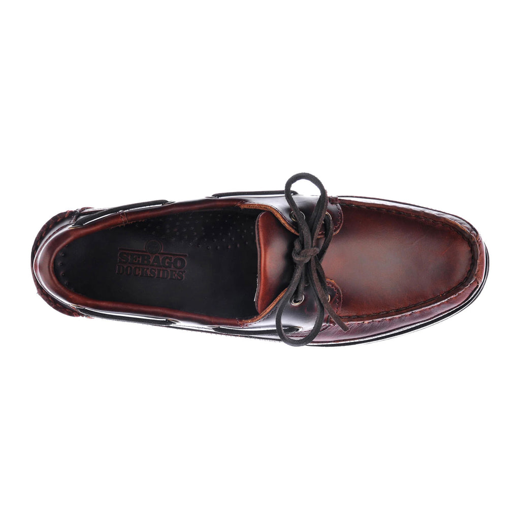 Men's Sebago Schooner Boat Shoe BROWN GUM 7000GD0 925