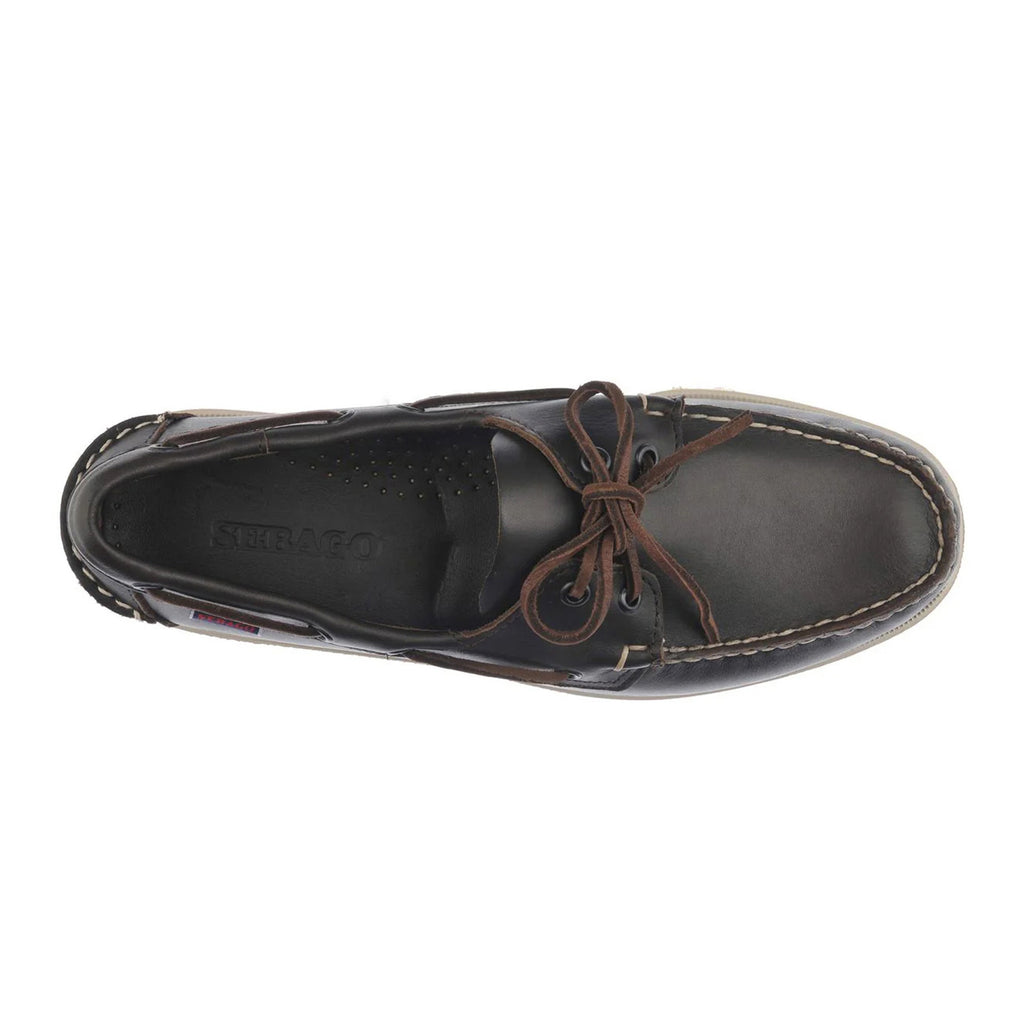 Men's Sebago Portland Boat Shoe DARK BROWN 7000H00-901