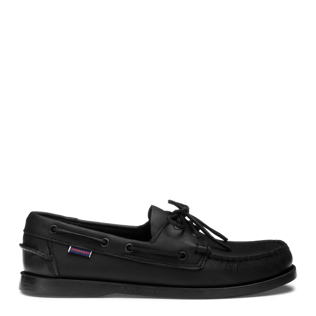 Men's Sebago Portland Boat Shoe BLACK 7000H00-924