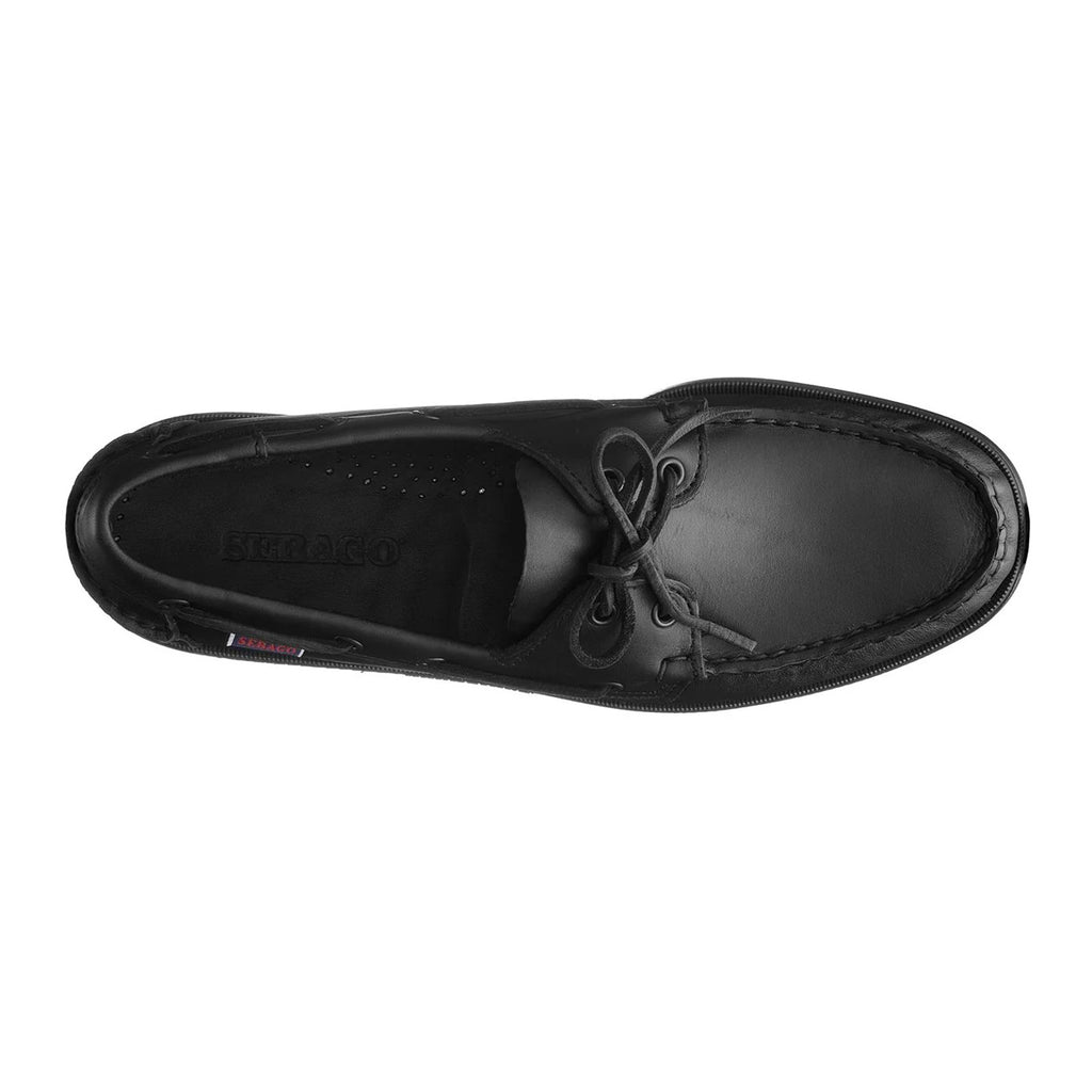 Men's Sebago Portland Boat Shoe BLACK 7000H00-924