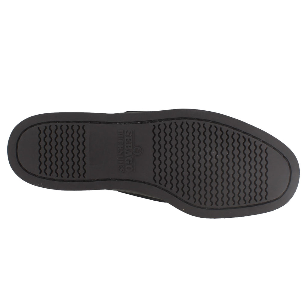 Men's Sebago Portland Boat Shoe BLACK 7000H00-924
