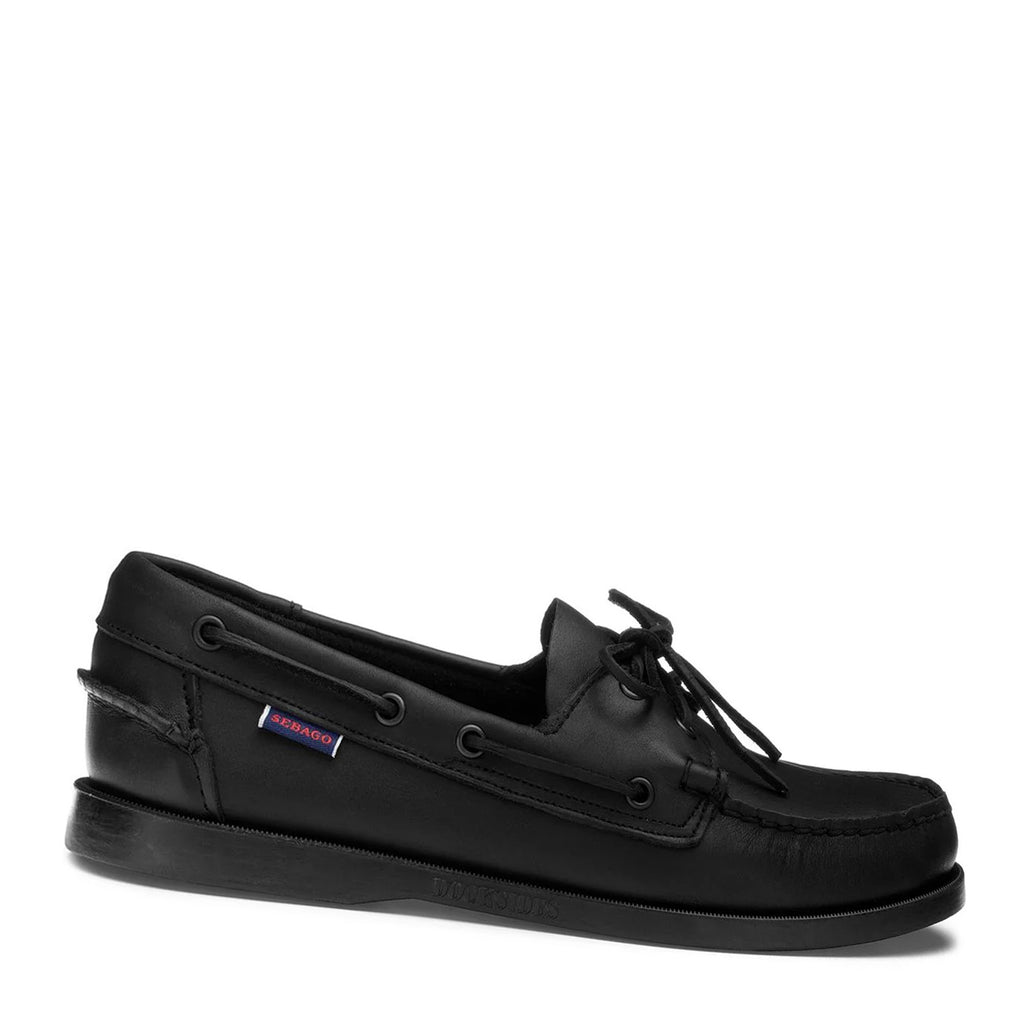 Men's Sebago Portland Boat Shoe BLACK 7000H00-924