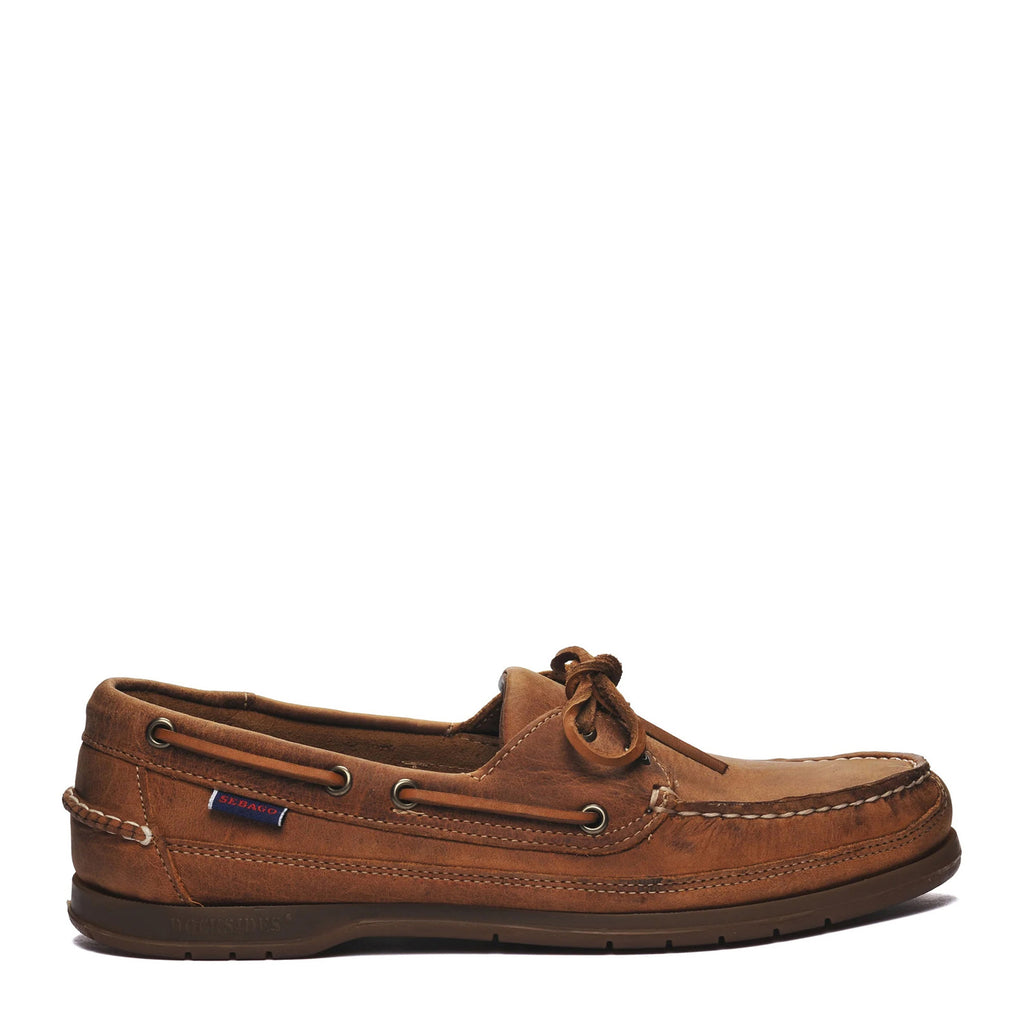 [POS] Men's Sebago Schooner Boat Shoe TAN 7002JQ0-912-POS