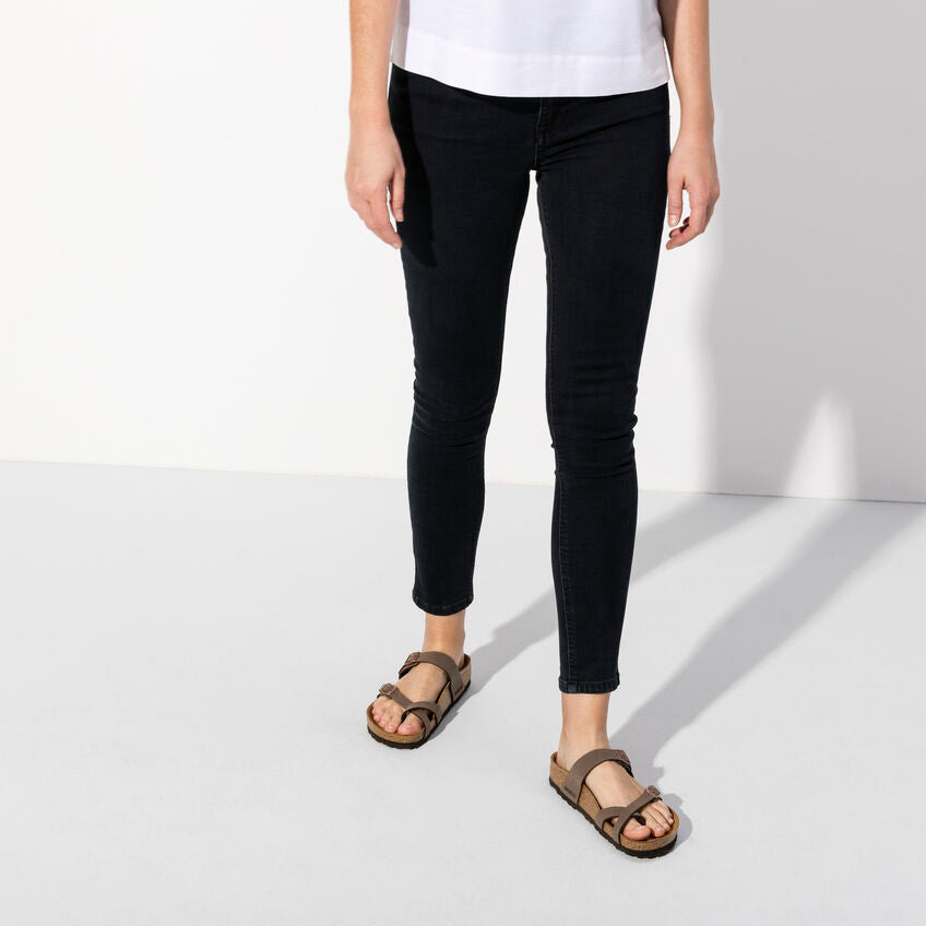Women's Birkenstock Mayari Sandal - Narrow Fit MOCHA BIRKIBUC 71063 N