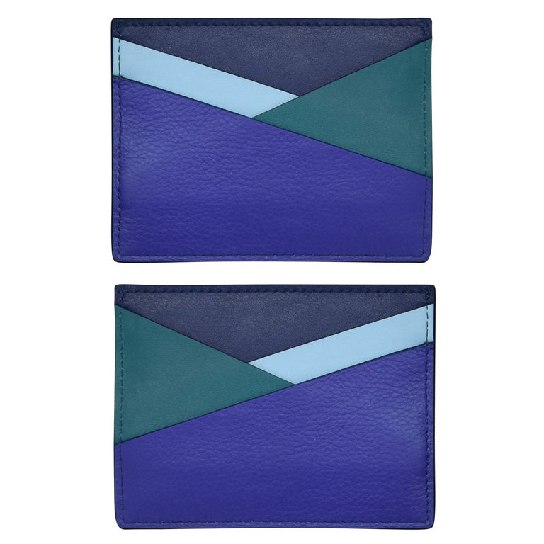 Women's ILI, RFID Blocking Asymmetric Card Case