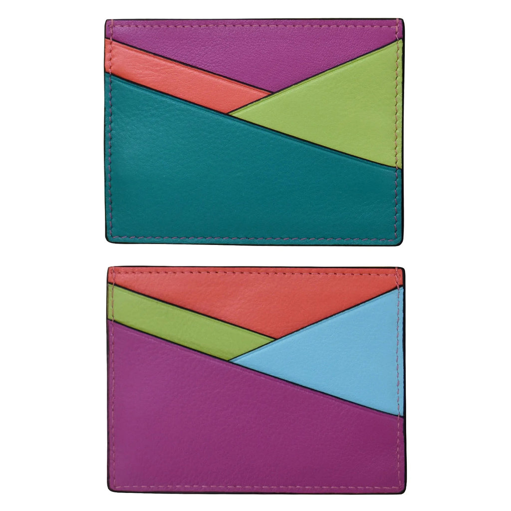 Women's ILI, RFID Blocking Asymmetric Card Case
