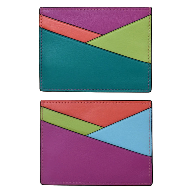 Women's ILI, RFID Blocking Asymmetric Card Case