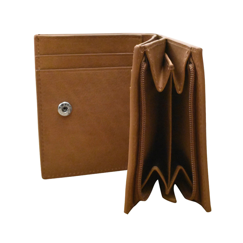 Women's ILI, RFID Blocking Small Snap Wallet