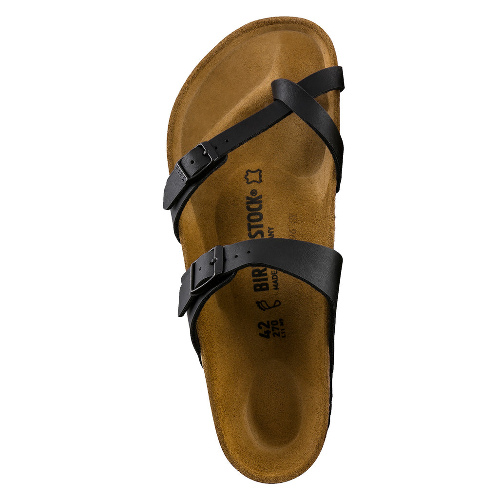 Women's Birkenstock Mayari Sandal - Narrow Fit BLACK BIRKO-FLOR 71793 N