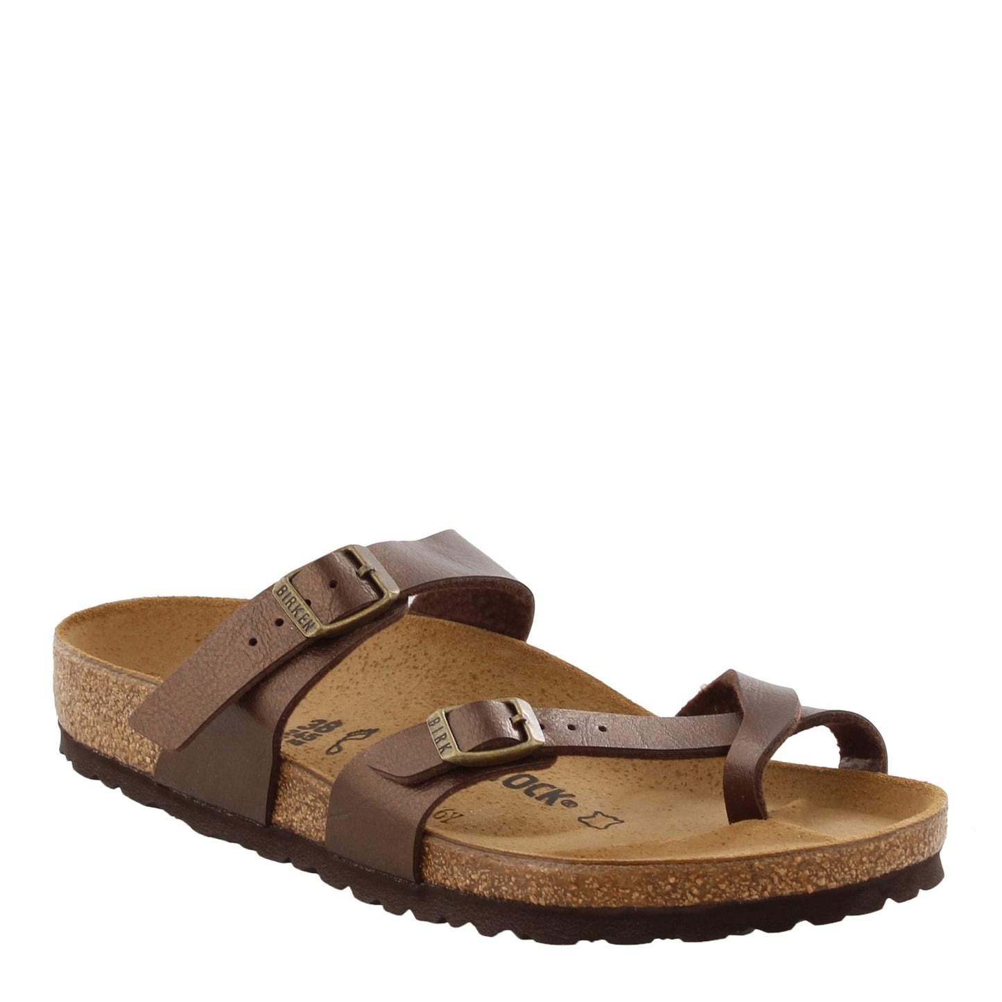 Peltz Shoes  Women's Birkenstock Mayari Thong Sandal - Regular Width TOFFEE 7194 1 R