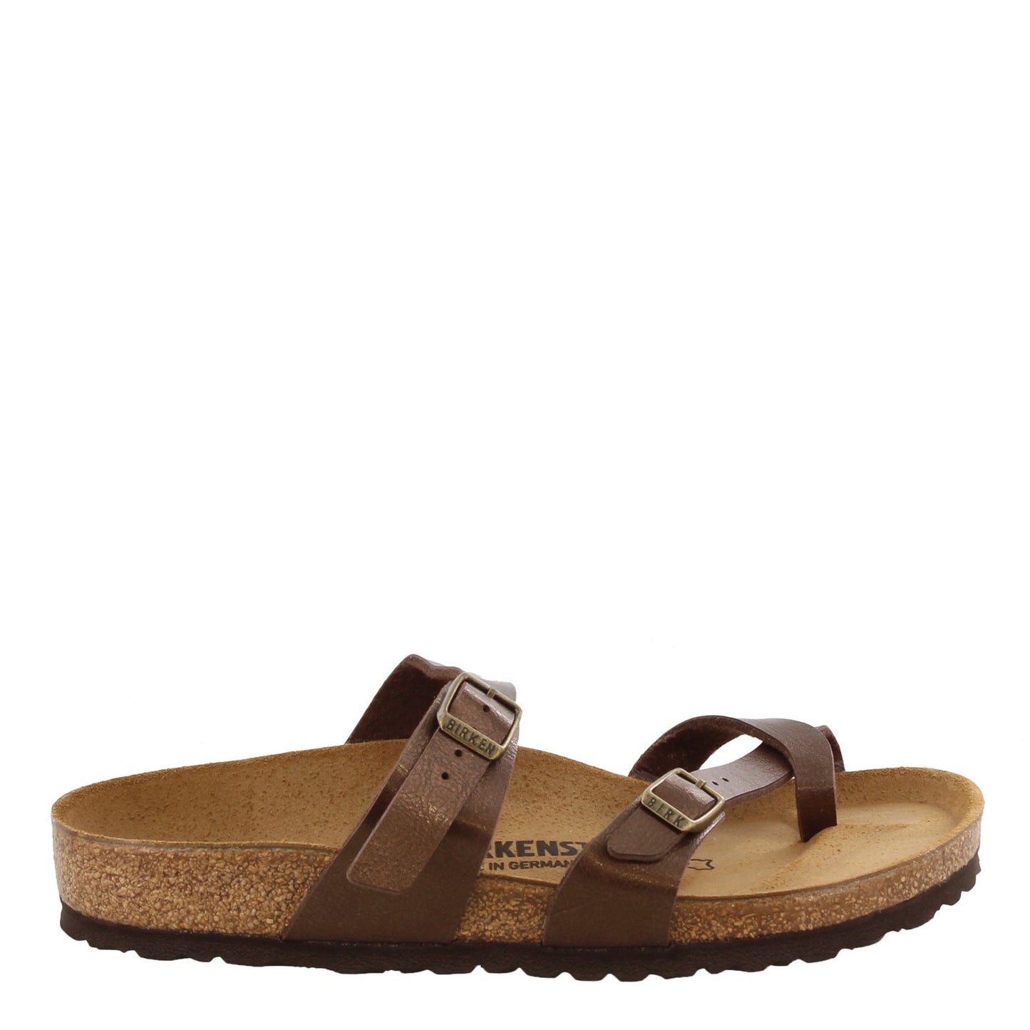 Peltz Shoes  Women's Birkenstock Mayari Thong Sandal - Regular Width TOFFEE 7194 1 R