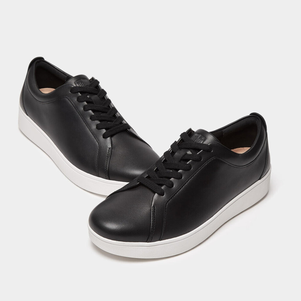 Women's FitFlop Rally Sneaker BLACK/WHITE X22-001