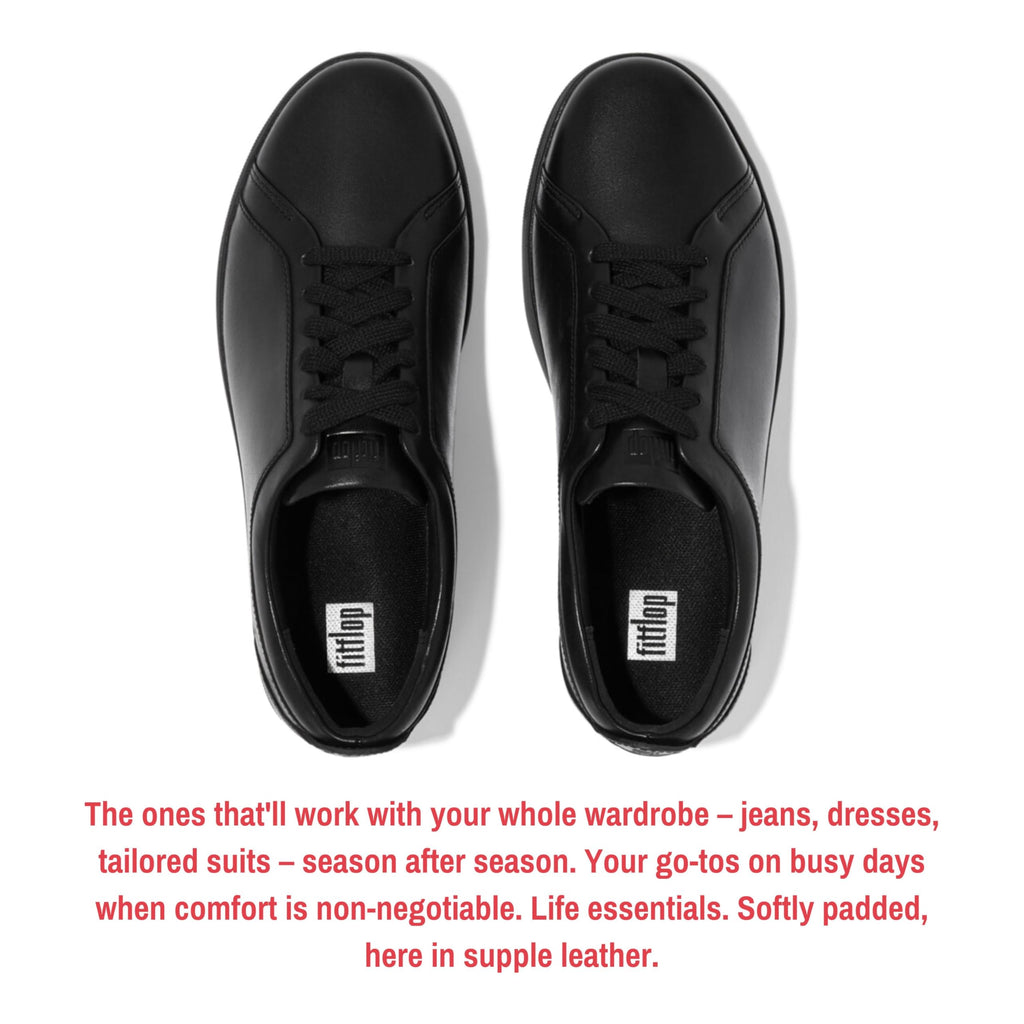 Women's FitFlop Rally Sneaker ALL BLACK X22-090