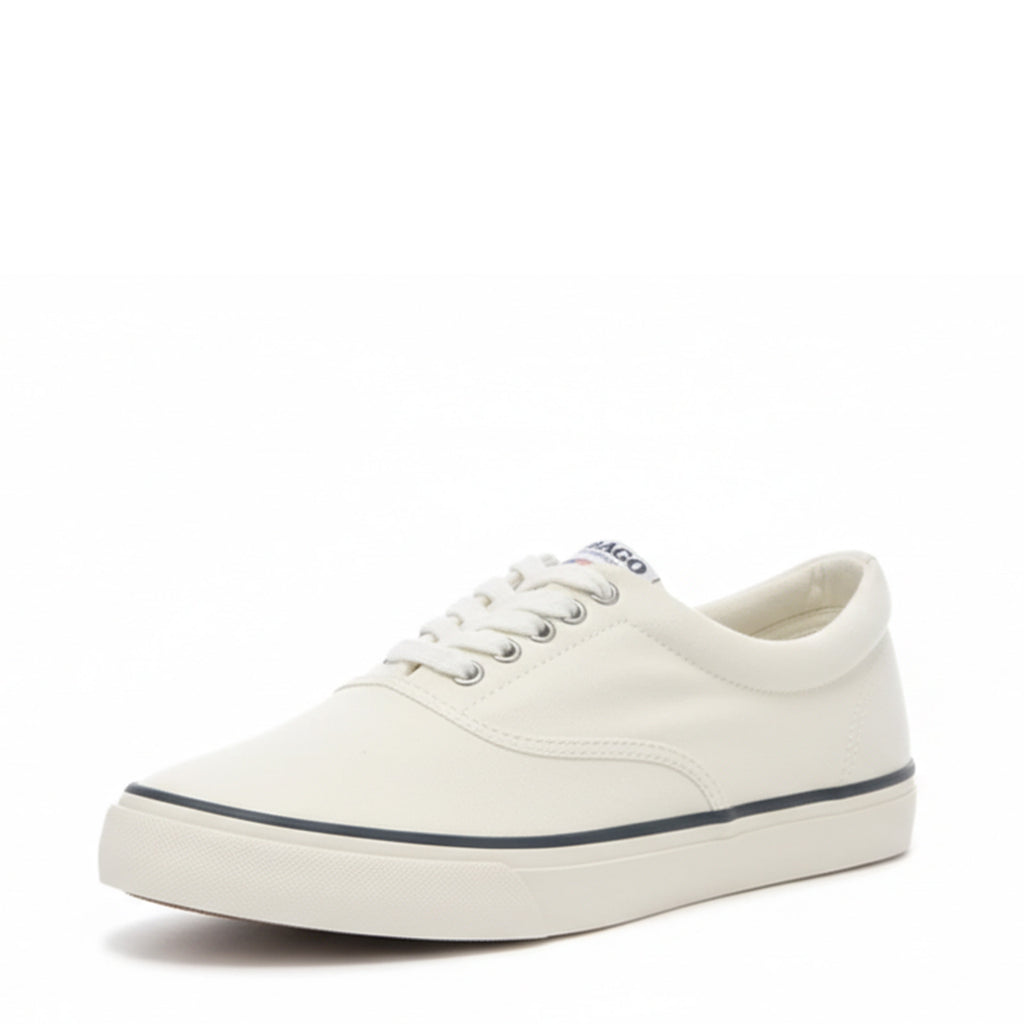 Men's Sebago Hurricane Deck Sneaker ECRU 72131BW-971
