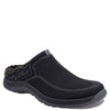 Peltz Shoes  Men's Earth Origins Daxton Clog - Wide Width BLACK 7255397MWSYNBLK