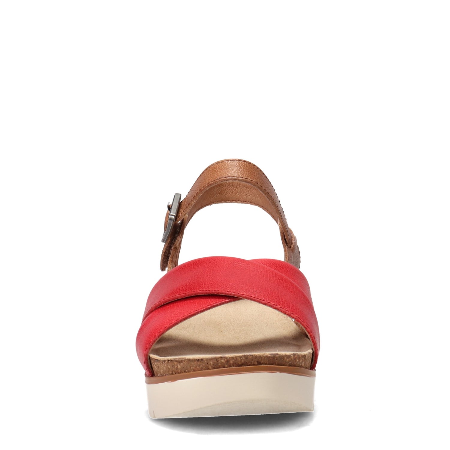 Peltz Shoes  Women's Josef Seibel Clea 10 Sandal RED 72810-128401