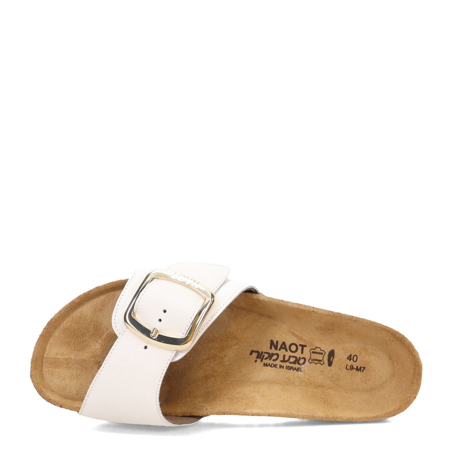 Peltz Shoes  Women's Naot Maryland Sandal White 7295-H63