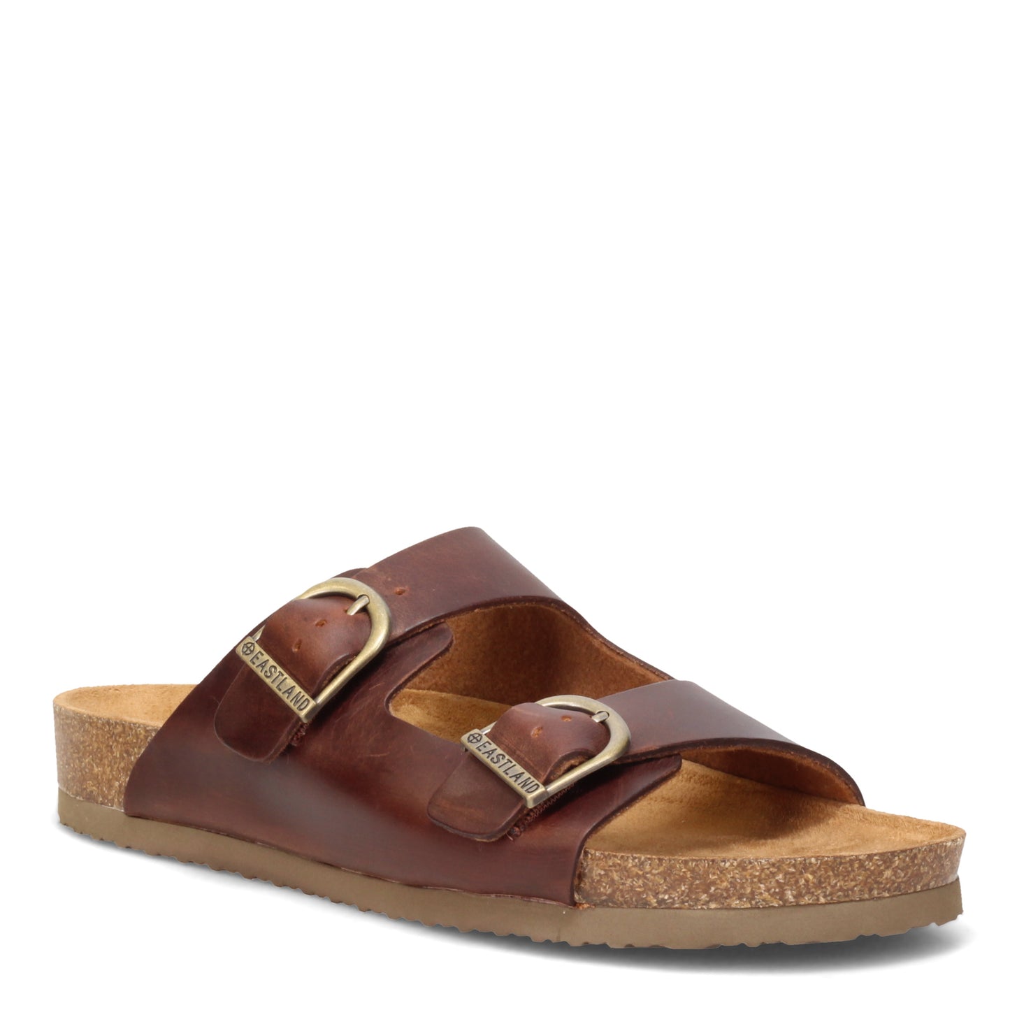 Peltz Shoes  Men's Eastland Cambridge Sandal WALNUT 7329-79