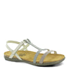 Peltz Shoes  Women's Naot Judith Sandal BEIGE GREY 7349-WAG