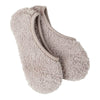 Peltz Shoes  Women's World's Softest Cozy Footsie Grippers Sock Taupe 73523