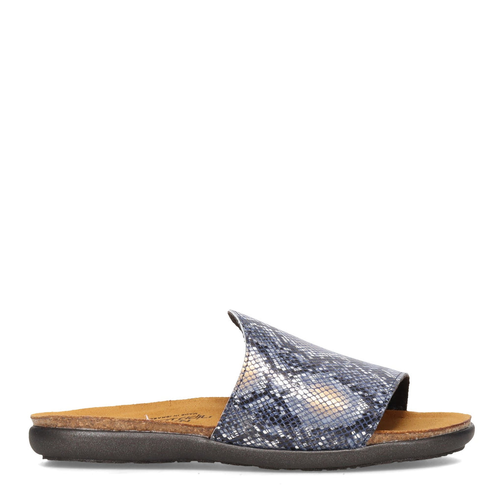 Women's Naot Skylar Sandal NAVY SNAKE 7455-D79