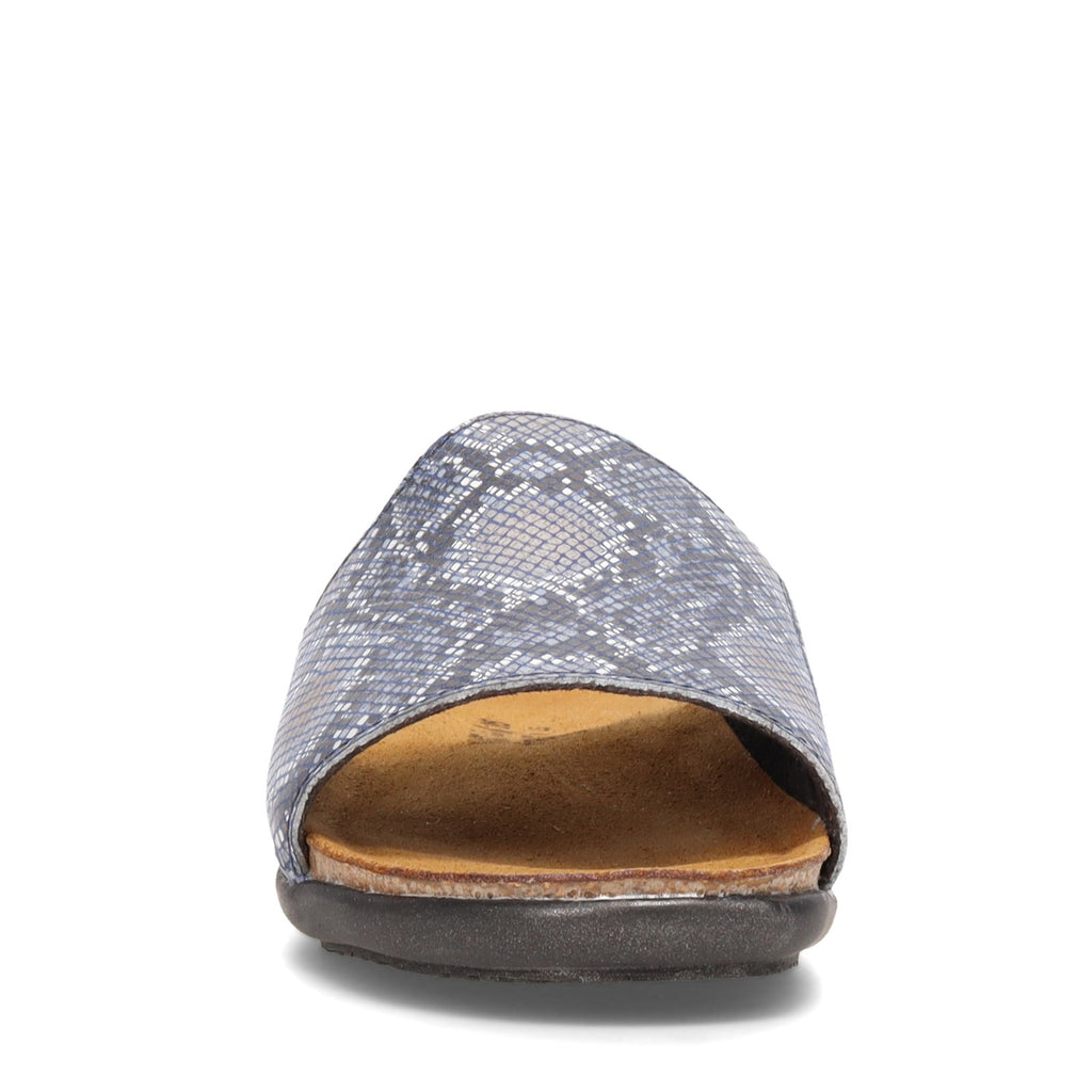 Women's Naot Skylar Sandal NAVY SNAKE 7455-D79