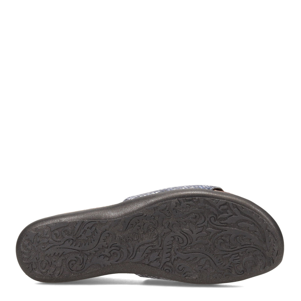 Women's Naot Skylar Sandal NAVY SNAKE 7455-D79