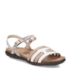 Peltz Shoes  Women's Naot Lucy Sandal WHITE / BEIGE 7458-WEO