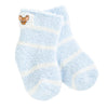 Peltz Shoes  Kid's World's Softest Cozy Crew Socks - Infant BLUE 74761