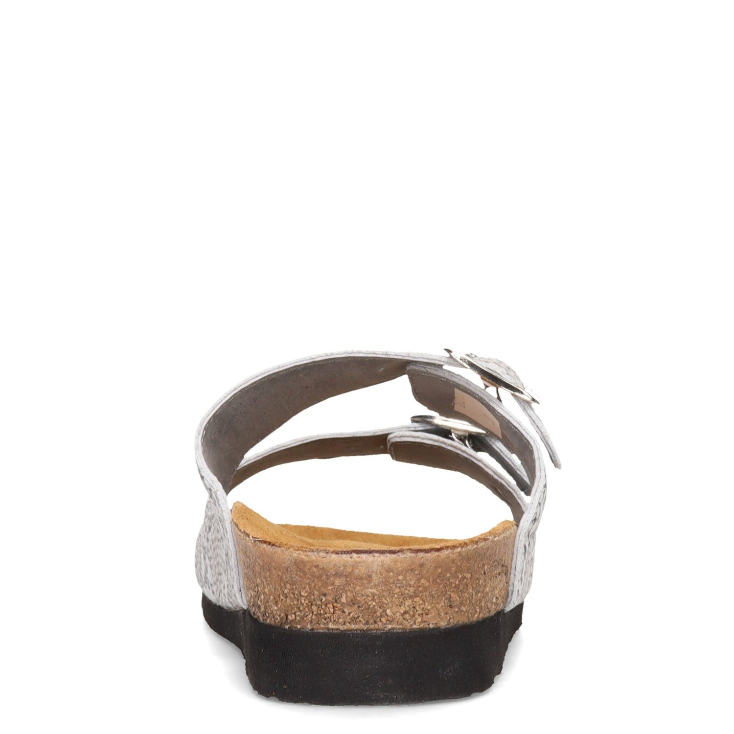 Peltz Shoes  Women's Naot Santa Barbara Slide Sandal GREY MULTI 7500-BAC