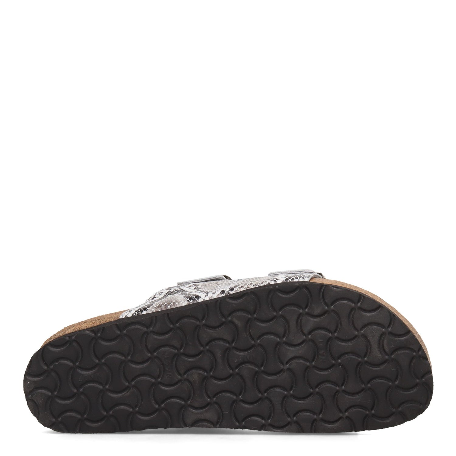 Peltz Shoes  Women's Naot Santa Barbara Slide Sandal GREY MULTI 7500-BAC