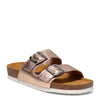 Peltz Shoes  Women's Naot Santa Barbara Slide Sandal ROSE GOLD 7500-C65