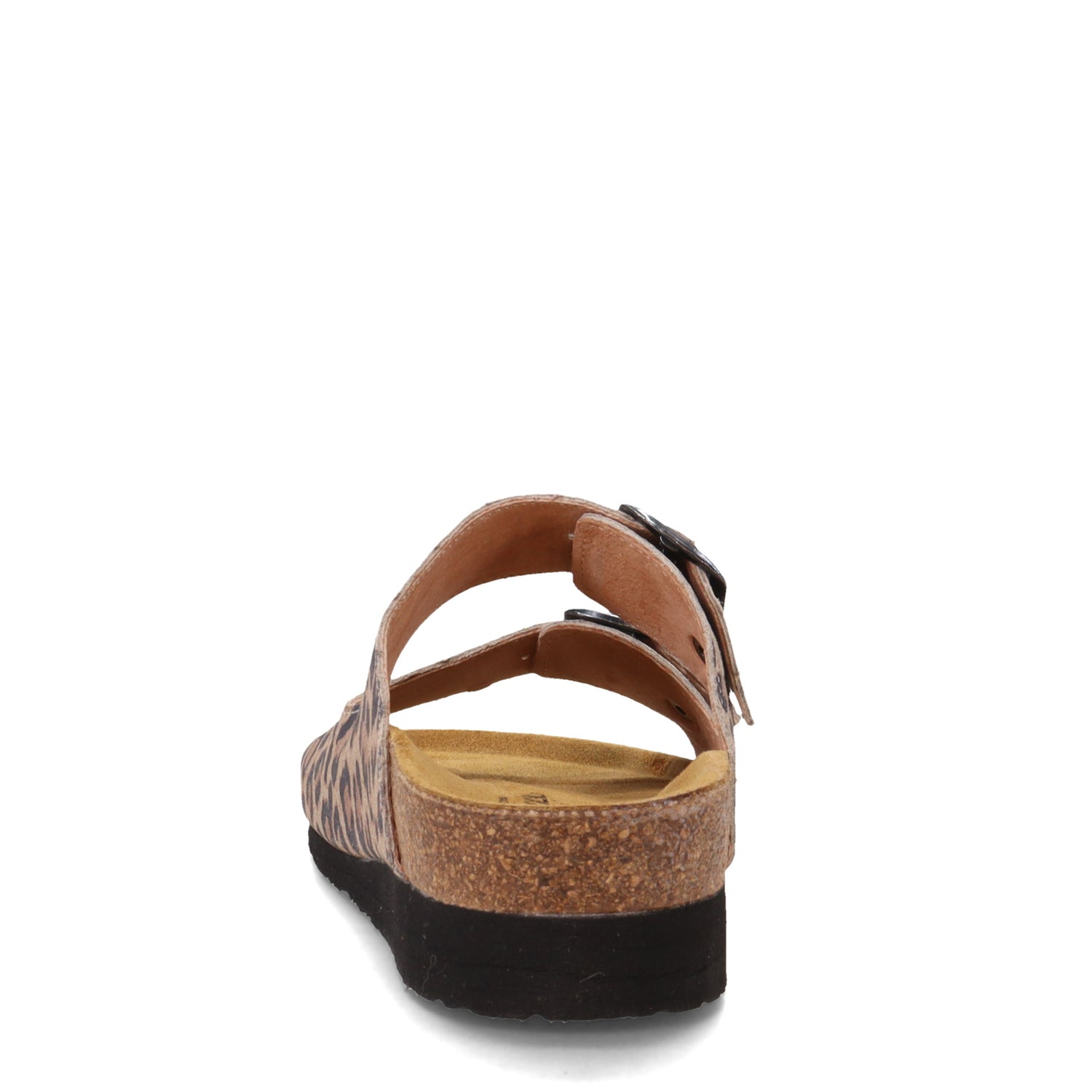 Peltz Shoes  Women's Naot Santa Barbara Slide Sandal CHEETAH 7500-EB6