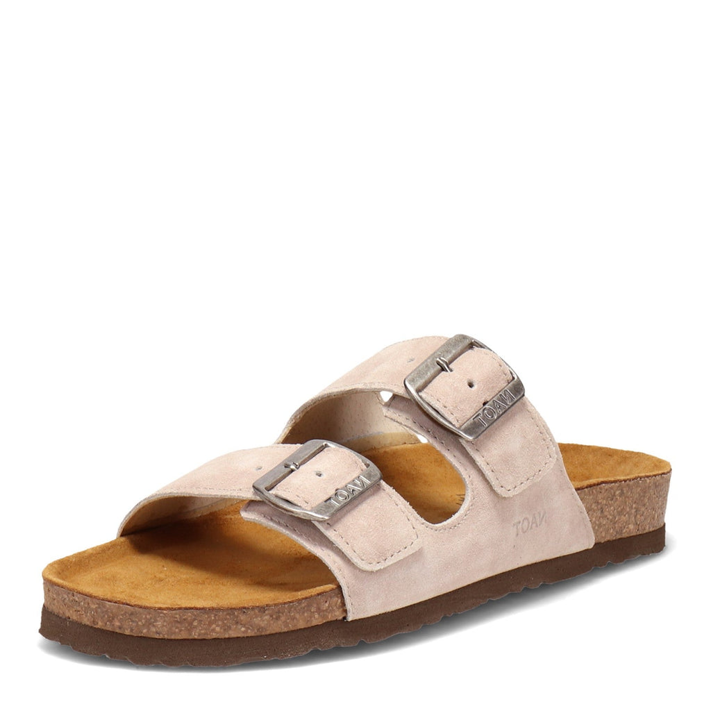 Women's Naot Santa Barbara Slide Sandal SAND SUEDE 7500-H66