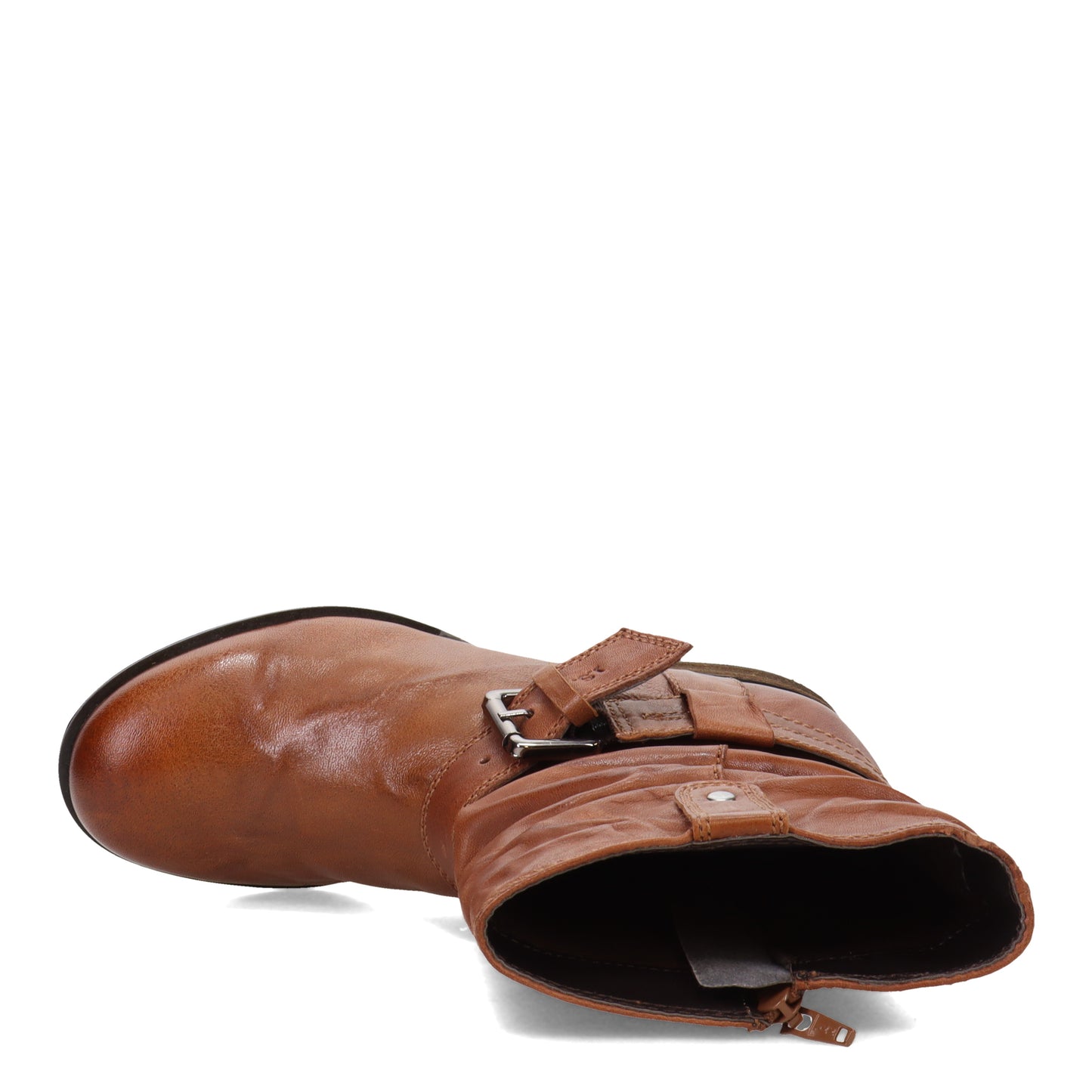 Peltz Shoes  Women's Josef Seibel Sanja 14 Boot COGNAC 76514-160370