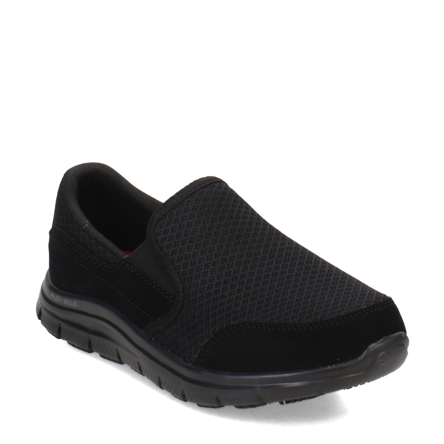 Peltz Shoes  Women's SKECHERS WORK COZARD SLIP RESISTANT SHOE Black 76580W-BLK