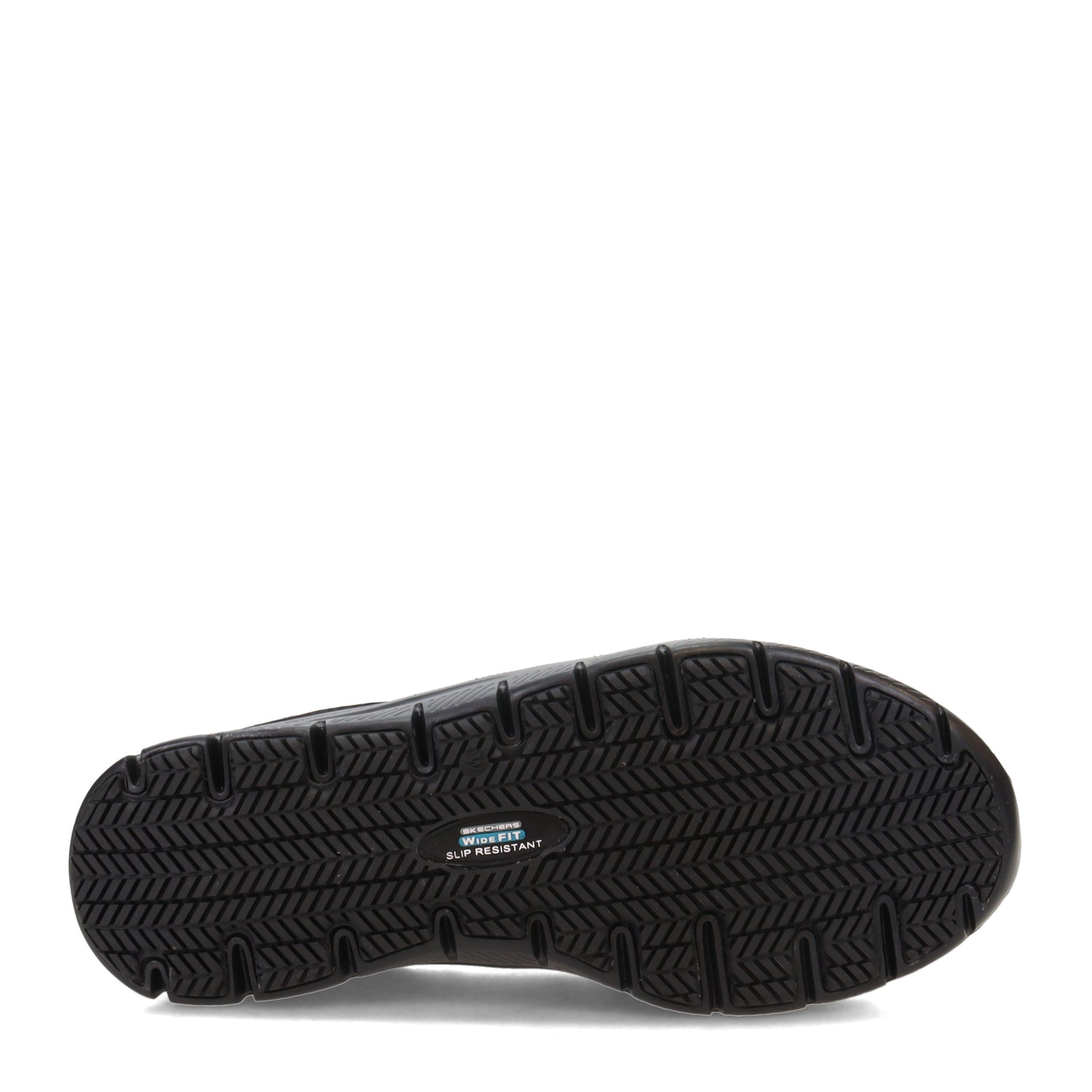 Peltz Shoes  Women's SKECHERS WORK COZARD SLIP RESISTANT SHOE Black 76580W-BLK