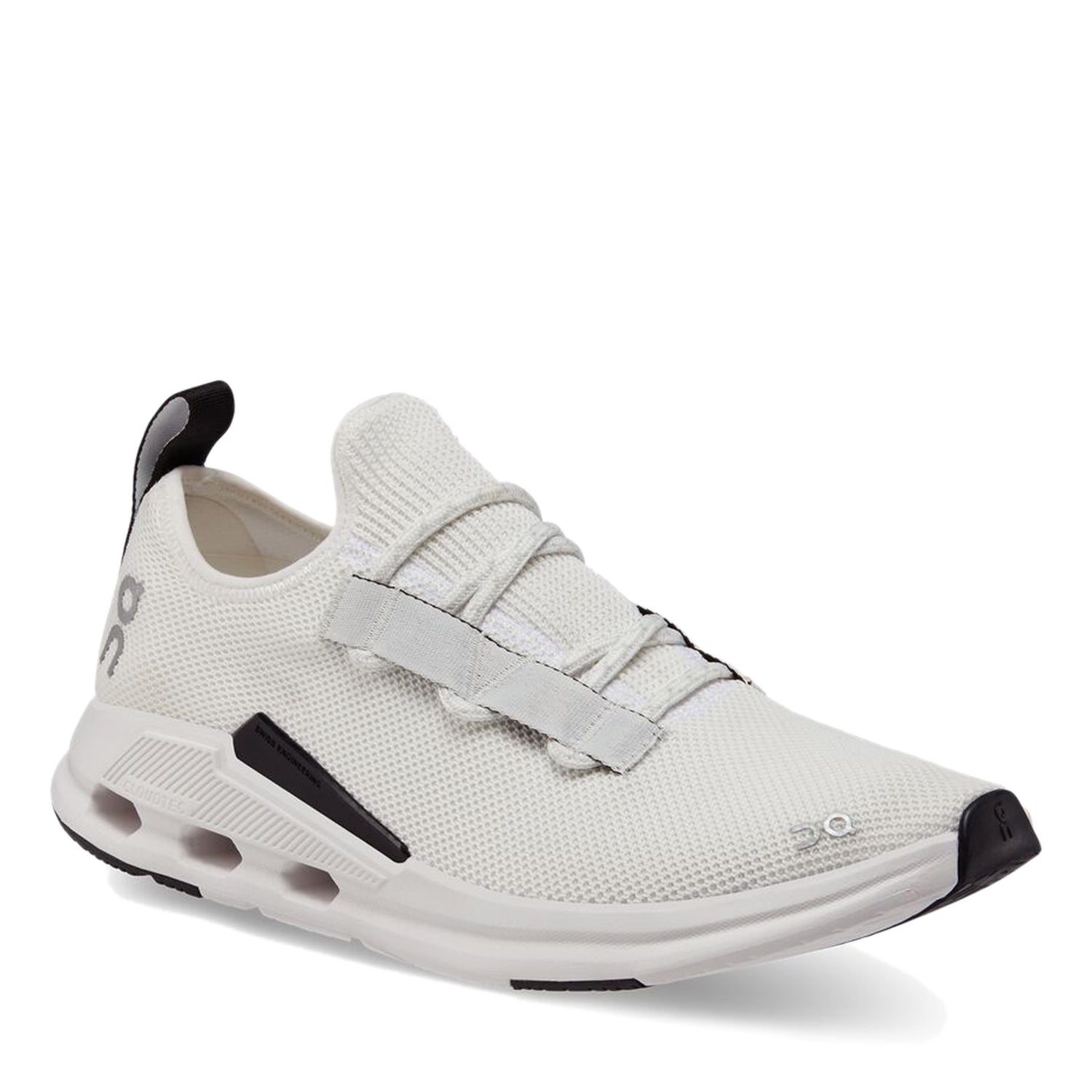 Peltz Shoes  Men's On Running Cloudeasy Sneaker WHITE BLACK 76.98444
