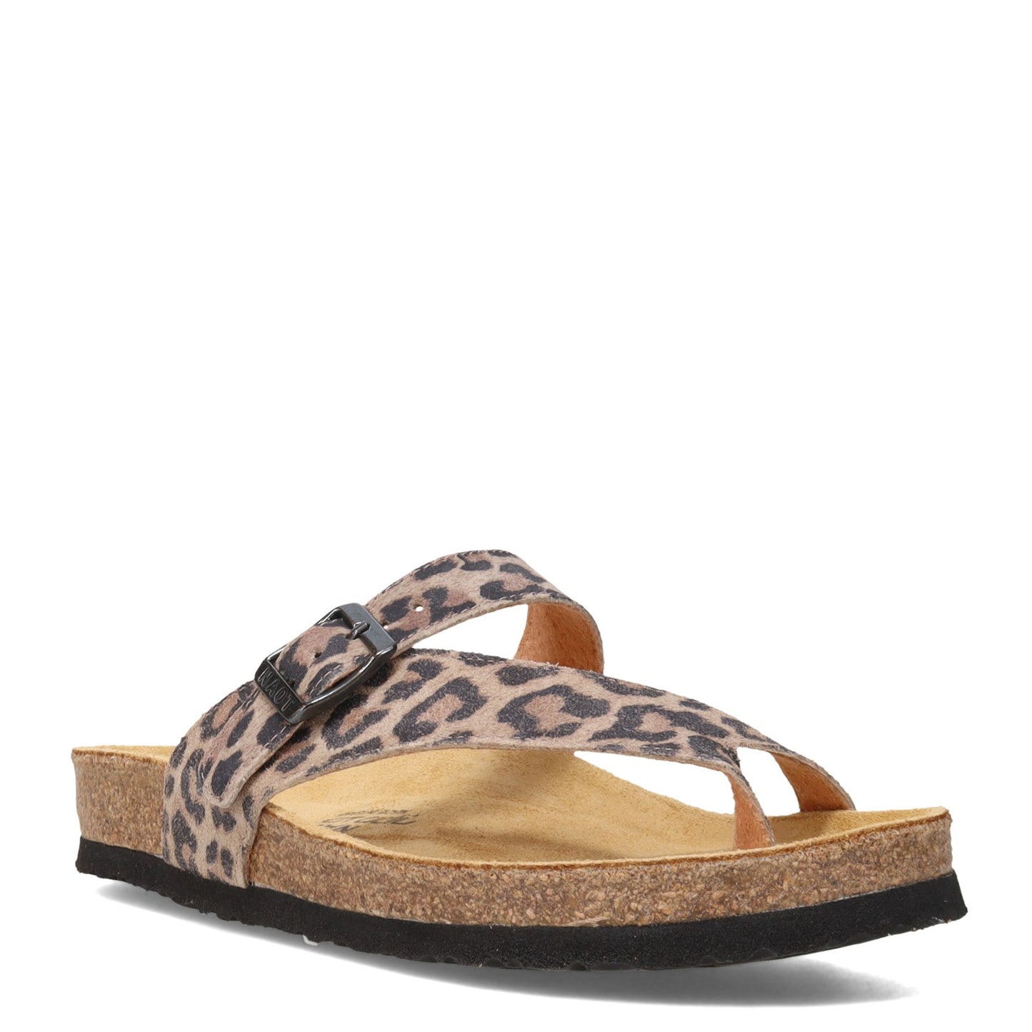 Peltz Shoes  Women's Naot Tahoe Sandal CHEETAH 7700-EB6