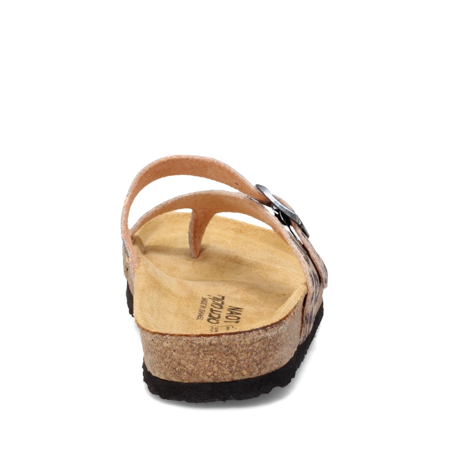 Peltz Shoes  Women's Naot Tahoe Sandal CHEETAH 7700-EB6