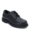 Peltz Shoes  Men's Skechers Cottonwood Elks SR Work Shoe - Wide Width BLACK 77041EW-BLK