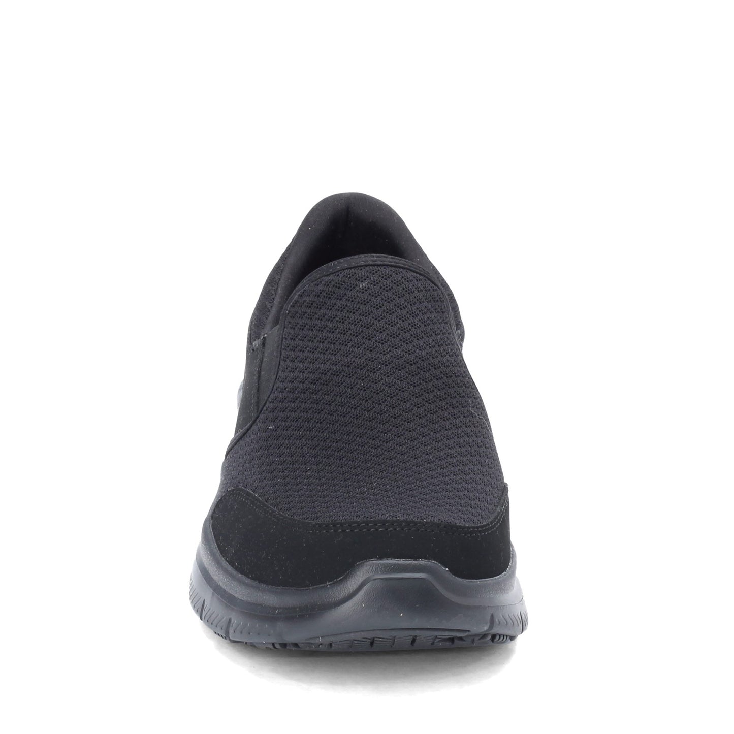 Peltz Shoes  Men's Skechers Flex Advantage McAllen SR Work Shoe BLACK 77048-BLK