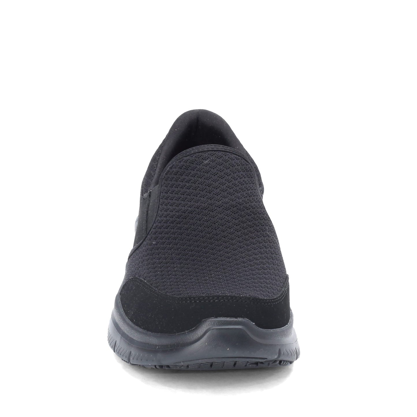 Peltz Shoes  Men's Skechers Flex Advantage McAllen SR Work Shoe - Wide Width Black 77048EW-BLK